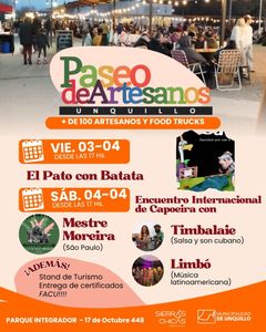 AGENDA DEL FINDE: JUEVES 02 AL DOMINGO 05 DE ABRIL