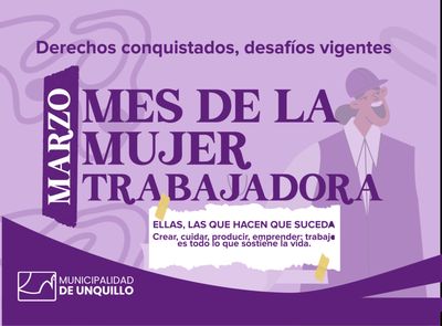 MARZO, MES DE LA MUJER TRABAJADORA